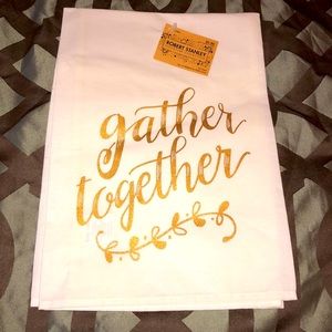 Robert Stanley Ivory “Gather Together” Tea Towel